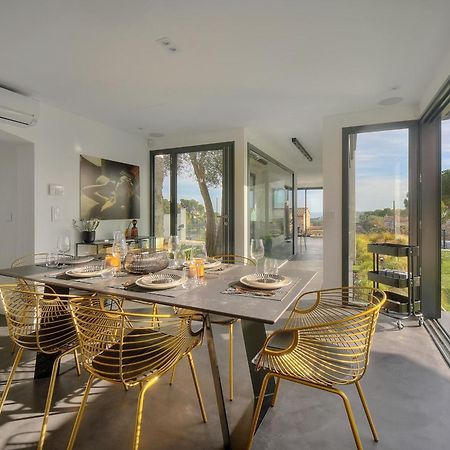 Immogroom - Superbe Villa - Piscine - Vue Mer - Parking - Clim วาลูริส ภายนอก รูปภาพ