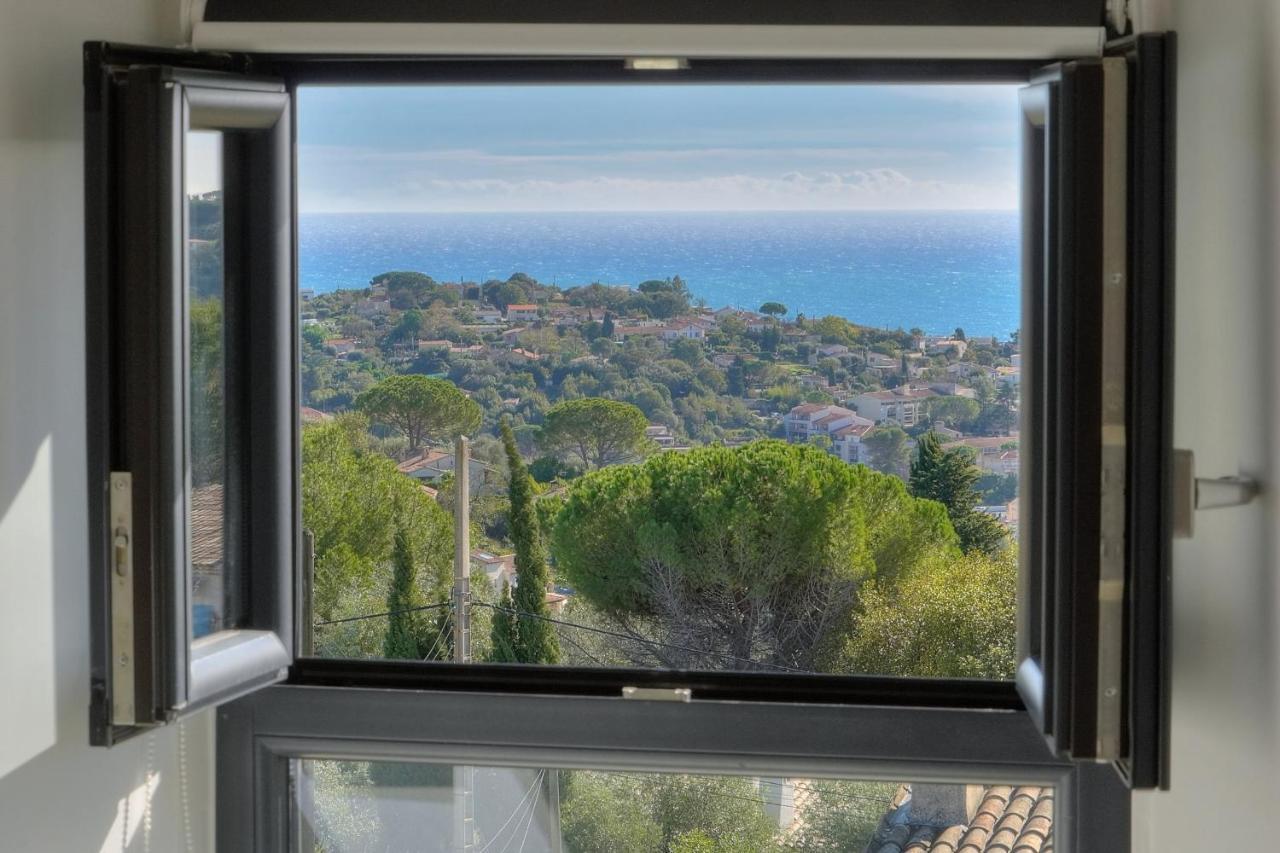Immogroom - Superbe Villa - Piscine - Vue Mer - Parking - Clim วาลูริส ภายนอก รูปภาพ