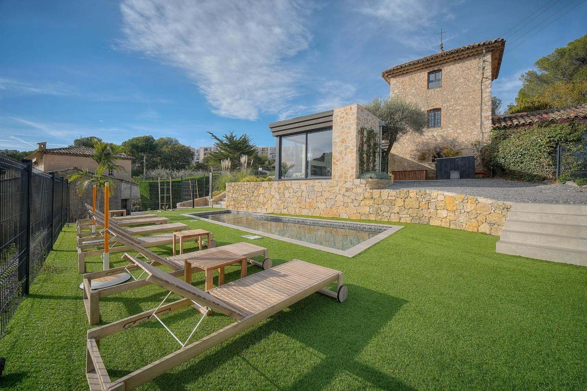 Immogroom - Superbe Villa - Piscine - Vue Mer - Parking - Clim วาลูริส ภายนอก รูปภาพ